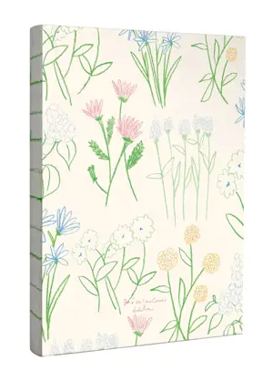 Grand cahier Fleurs, de Zoé de Las Cases
