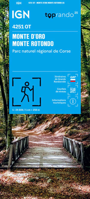 4251OT MONTE D'ORO - MONTE ROTONDO PNR DE CORSE