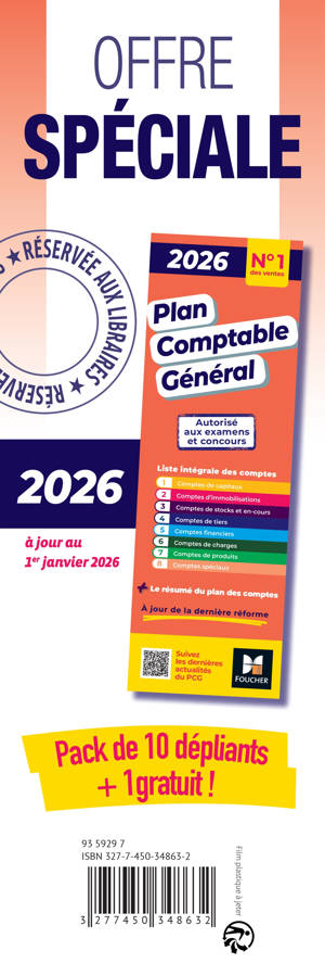 PACK PCG 2026 - 10 +1 gratuit