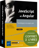 JavaScript et Angular - Coffret de 2 livres : Développez vos pages web (5e édition)