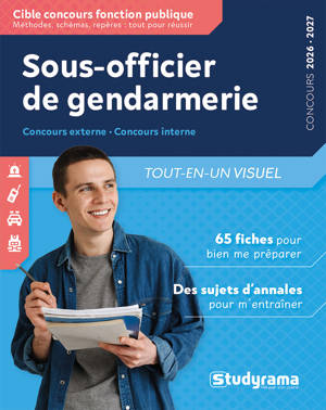 Sous-officier de gendarmerie – Tout-en-un visuel