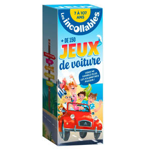 Les incollables - Mes jeux de voitures - 7 à 77 ans