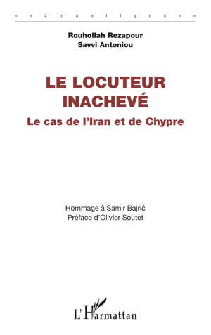 Le locuteur inachevé