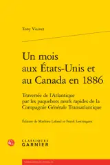 Un mois aux États-Unis et au Canada en 1886