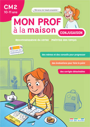Mon prof à la maison - Conjugaison CM2