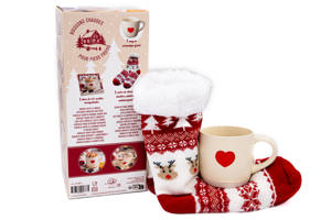 2025, Rouge - Bien dans mes chaussettes pour cocooner !