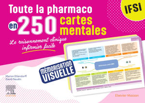 Toute la Pharmaco en 250 cartes mentales