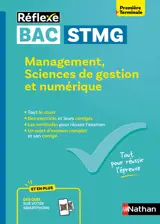 Guide Bac STMG - Spécialité Management, sciences de gestion et numérique 1re/ Tle - Réflexe - N° 27