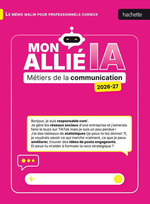 Mon allié IA 2026 2027 - métiers de la communication