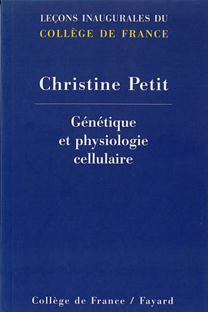 GENETIQUE ET PHYSIOLOGIE CELLULAIRE