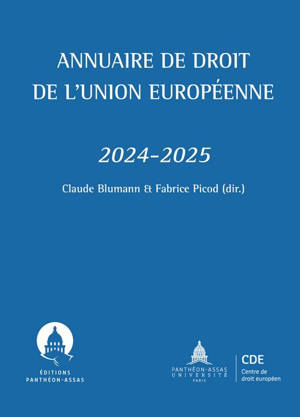 Annuaire de droit de l'Union européenne 2024-2025