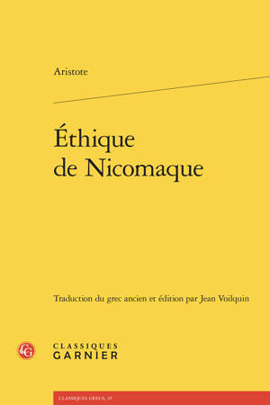 Éthique de Nicomaque
