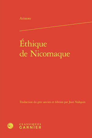 Éthique de Nicomaque
