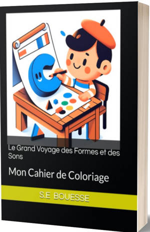 Le Grand Voyage des Formes et des Sons : Mon Cahier de Coloriage