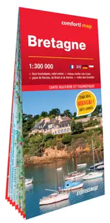Bretagne 1/300.000 (carte grand format laminée)