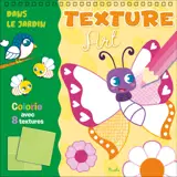 Animaux au jardin / texture art