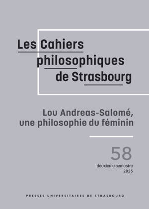Lou Andreas-Salomé, une philosophie du féminin