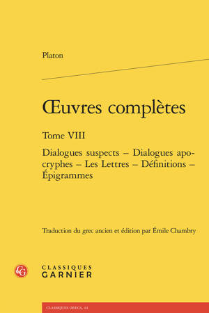 oeuvres complètes