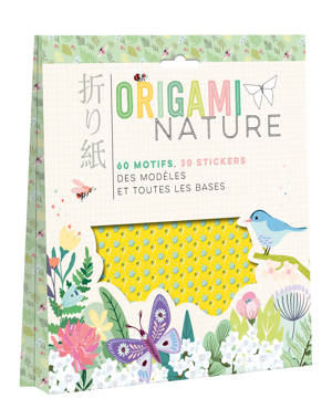 Pochette origami - Nature