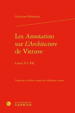 Les Annotations sur L'Architecture de Vitruve