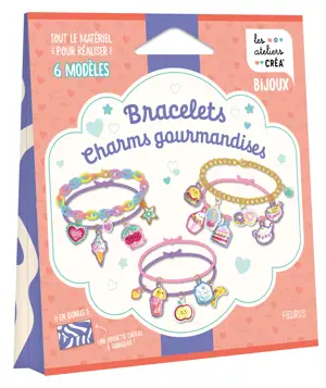 Bracelets Charms gourmandises
