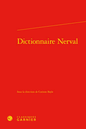 Dictionnaire Nerval