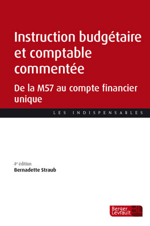 Instruction budgétaire et comptable commentée