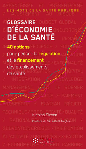 Glossaire d'économie de la santé