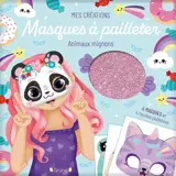 Masques à pailleter - Animaux mignons