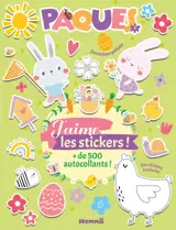J'aime les stickers - Pâques - + de 500 autocollants ! Des stickers pailleetés, Des stickers à colorier