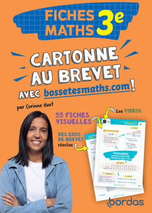 Cartonne au brevet avec bossetesmaths.com ! Fiches Maths 3e