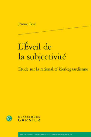 L'Éveil de la subjectivité