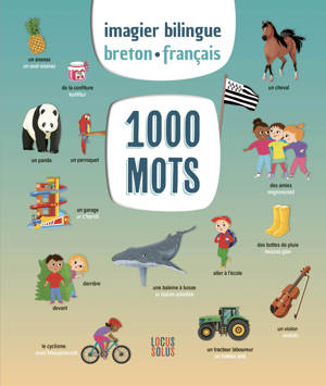 Imagier bilingue breton-français - 1000 mots