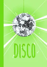 Carnet Disco Vert