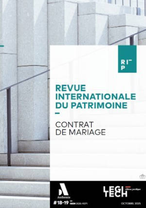 Contrat de mariage