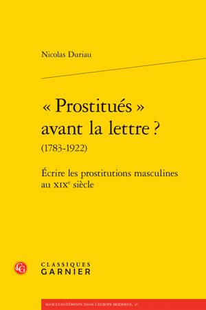 « Prostitués » avant la lettre ?