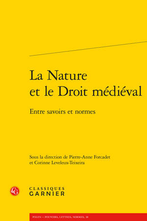 La Nature et le Droit médiéval