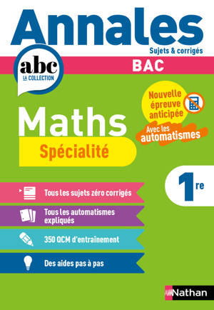 Annales Bac Maths 1re