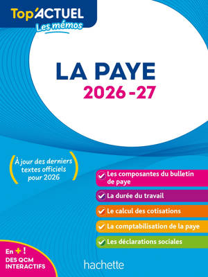 Top'Actuel La paye  2026-2027