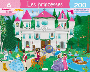 Les princesses / poster autocollants