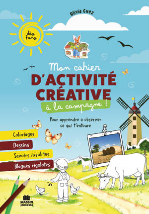 Cahier d'activités créatives - à la campagne