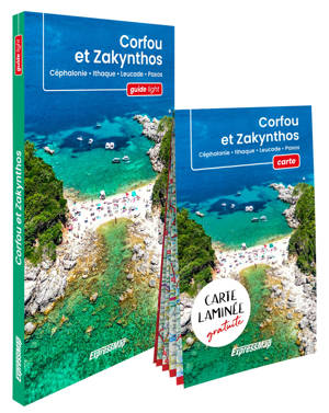 Corfou et Zakynthos. Céphalonie, Ithaque, Leucade, Paxos (guide light)