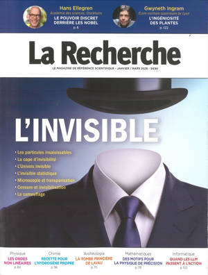 La Recherche n°584 : L'invisible - Janvier 2026