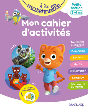 Mon cahier d'activités PS - A la maternelle