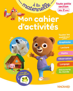Mon cahier d'activités TPS - A la maternelle