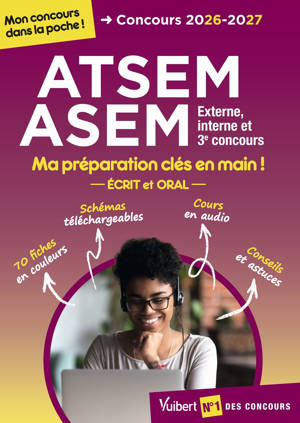 Concours ATSEM-ASEM  2026-2027 - Mon concours dans la poche
