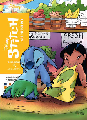 Coloriages au numéro - Stitch