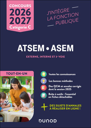 Concours ATSEM ASEM - Tout-en-un - 2026-2027