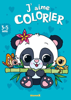 J'aime colorier (3-5 ans) (Panda)