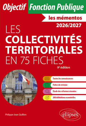 Les collectivités territoriales en 75 fiches